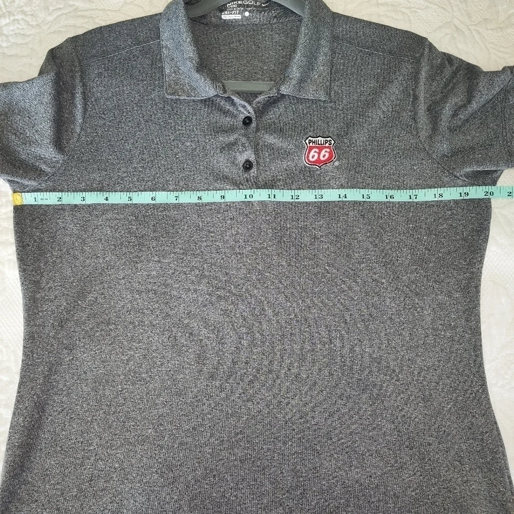 Polo Shirt, Phillips 66, Nike Golf Gray Women's Size L